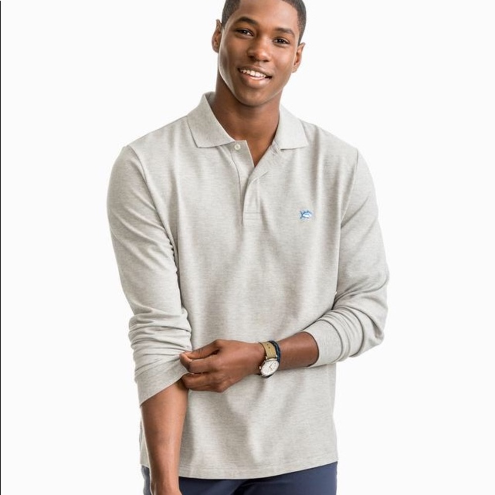 Southern tide long sleeve polo